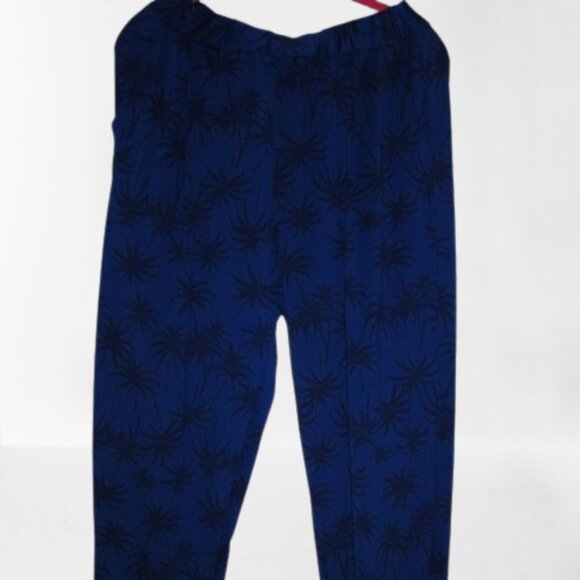 Antthony Originals Royal Blue Ruche Pant & Scoop Neck Shark Bite Hem Top… - Picture 2 of 10